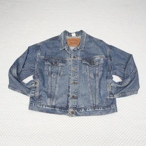 Vintage 80 90s LEVI'S Denim Trucker Jean Jacket